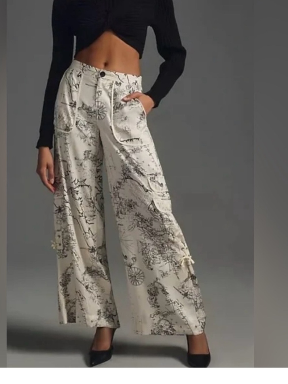 Anthropologie palazzo utility pants